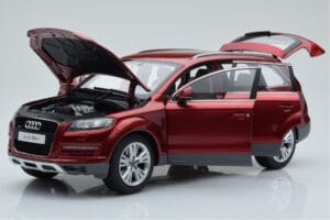 Audi Q7 4L Rosso Granato Kyosho 1:18 09222R Pressofusione — immagine 2 di 8