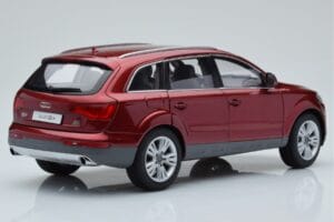 Audi Q7 4L Rosso Granato Kyosho 1:18 09222R Pressofusione — immagine 3 di 8
