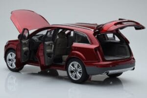 Audi Q7 4L Rosso Granato Kyosho 1:18 09222R Pressofusione — immagine 5 di 8