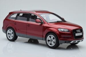 Audi Q7 4L Rosso Granato Kyosho 1:18 09222R Pressofusione — immagine 6 di 8