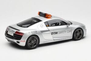 Audi R8 5.2 DTM Safety Car 2010 Kyosho 1:18 09216DTM Pressofusione — immagine 3 di 8