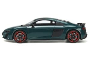 Audi R8 4S Green Hell Tioma Verde GT Spirit 1:18 GT863 Resina — immagine 5 di 11