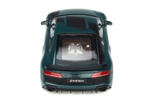 Audi R8 4S Green Hell Tioma Verde GT Spirit 1:18 GT863 Resina — immagine 9 di 11