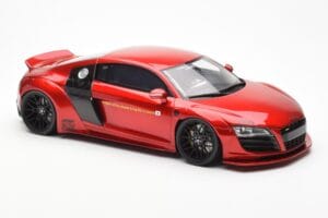 Audi R8 4S Liberty Walk Candy Rosso GT Spirit 1:18 GT892 Resina — immagine 4 di 6