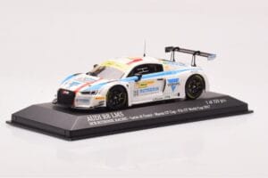 Audi R8 LMS #11 HCB Rutronik Racing L. di Grassi FIA GT World Cup Macau 2016 Minichamps 1:43 437171711 Pressofusione — immagine 2 di 4