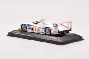 Audi R8 #1 J.J. Lehto / M. Werner GP of Atlanta Winners 2005 Minichamps 1:43 400051391 Pressofusione — immagine 3 di 4