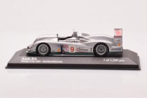 Audi R8 #9 M. Salo / Kane / McCarthy Sebring 12 Hours 2003 Minichamps 1:43 400031399