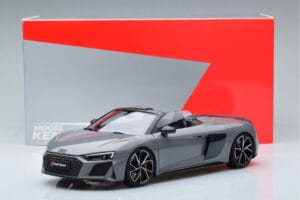 Audi R8 Spyder Performance Nardo Grigio Kengfai 1:18 VAKF-0352 Pressofusione — immagine 11 di 11