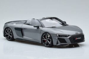 Audi R8 Spyder Performance Nardo Grigio Kengfai 1:18 VAKF-0352 Pressofusione — immagine 7 di 11