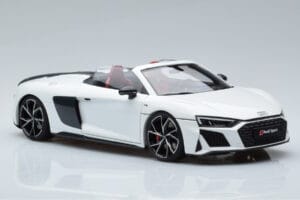 Audi R8 Spyder Performance Bianco Kengfai 1:18 VAKF-0351 Pressofusione — immagine 7 di 11