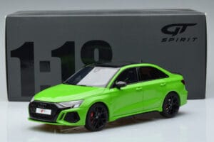 Audi RS3 8Y Berlina Verde GT Spirit 1:18 GT414 Resina — immagine 6 di 6