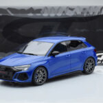 Audi RS3 8Y Sportback Performance Edition Nagaro Blu GT Spirit 1:18 - image 5 of 5