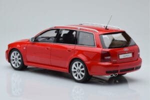 Audi RS4 B5 Avant Rosso Otto 1:18 OT1026B Resina — immagine 5 di 6