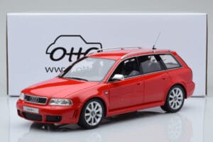 Audi RS4 B5 Avant Rosso Otto 1:18 OT1026B Resina — immagine 6 di 6