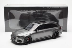 Audi RS4 B9 Avant Competition Daytona Grigio GT Spirit 1:18 GT456 Resina — immagine 6 di 6