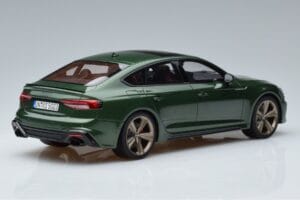 Audi RS5 B9 Sportback Sonoma Verde Asia Edition GT Spirit 1:18 CLDC018 Resina — immagine 2 di 6