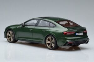 Audi RS5 B9 Sportback Sonoma Verde Asia Edition GT Spirit 1:18 CLDC018 Resina — immagine 5 di 6