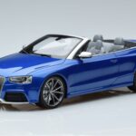 Audi RS5 B8 Cabriolet Blu GT Spirit 1:18 ZM053 Resina