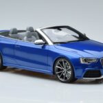 Audi RS5 B8 Cabriolet Blu GT Spirit 1:18 ZM053 Resina - image 4 of 6