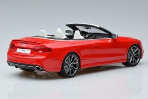 Audi RS5 B8 Cabriolet Rosso GT Spirit 1:18 GT724 Resina — immagine 2 di 5