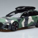 Audi RS6 C8 Avant Mimetico With Roof Top Asia Edition GT Spirit 1:18 CLDC014 Resina