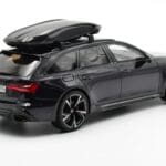 Audi RS6 C8 Avant Mythos Nero Con Tetto in Carbonio Asia Edition GT Spirit 1:18 CLDC007 Resina - image 2 of 6