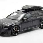 Audi RS6 C8 Avant Mythos Nero Con Tetto in Carbonio Asia Edition GT Spirit 1:18 CLDC007 Resina