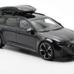Audi RS6 C8 Avant Mythos Nero Con Tetto in Carbonio Asia Edition GT Spirit 1:18 CLDC007 Resina - image 4 of 6