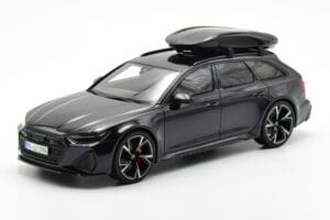 Audi RS6 C8 Avant Mythos Nero Con Tetto in Carbonio Asia Edition GT Spirit 1:18 CLDC007 Resina