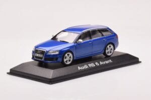 Audi RS6 C6 Sepang Blu Minichamps 1:43 5010710223 Pressofusione — immagine 2 di 4