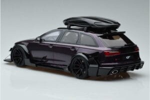 Audi RS6 C7 Avant Con Body Kit Viola GT Spirit 1:18 GT864 Resina — immagine 5 di 6