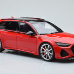 Audi RS6 MTM C8 Avant Tango Rosso GT Spirit 1:18 - image 4 of 6