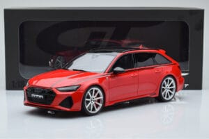 Audi RS6 MTM C8 Avant Tango Rosso GT Spirit 1:18 GT432 Resina — immagine 6 di 6