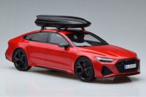 Audi RS7 C8 Sportback Rosso Asia Edition GT Spirit 1:18 CLDC021 Resina — immagine 4 di 6