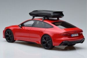 Audi RS7 C8 Sportback Rosso Asia Edition GT Spirit 1:18 CLDC021 Resina — immagine 5 di 6