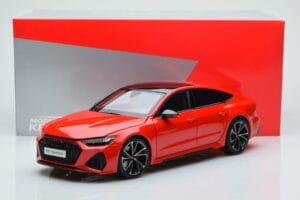 Audi RS7 C8 Sportback Rosso Kengfai 1:18 VAKF-0332 Resina — immagine 7 di 7
