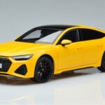 Audi RS7 C8 Sportback Giallo Vossen Rims Edizione Limitata Kengfai 1:18 VAKF 0335 Pressofusione