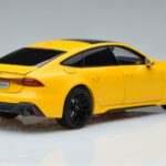Audi RS7 C8 Sportback Giallo Vossen Rims Edizione Limitata Kengfai 1:18 VAKF 0335 Pressofusione - image 3 of 8