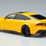 Audi RS7 C8 Sportback Giallo Vossen Rims Edizione Limitata Kengfai 1:18 VAKF 0335 Pressofusione - image 7 of 8
