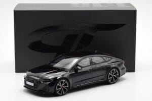 Audi RS7 C8 Sportback Mythos Nero Asia Edition GT Spirit 1:18 CLDC011 Resina — immagine 6 di 6