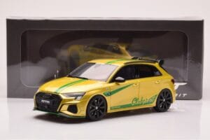 Audi S3 8Y MTM Clubsport Giallo GT Spirit 1:18 GT891 Resina — immagine 6 di 6