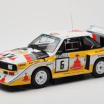 Audi Sport Quattro S1 E2 #6 H. Mikkola / A. Hertz Rally 1000 Lakes 1985 IXO 1:18 18RMC161B