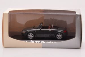 Audi TT 8N Roadster Grigio Minichamps 1:43 430017235 Pressofusione — immagine 4 di 4