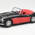 Austin-Healey 3000 Mk I Spider Nero Rosso Kyosho 1:18 08141KR
