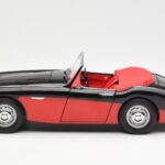 Austin-Healey 3000 Mk I Spider Nero Rosso Kyosho 1:18 08141KR - image 4 of 8