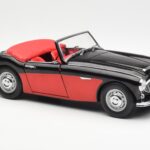 Austin-Healey 3000 Mk I Spider Nero Rosso Kyosho 1:18 08141KR - image 6 of 8