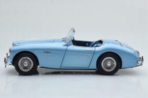 Austin-Healey 3000 Mk1 BN7 Blu Kyosho 1:18 08149HBL Pressofusione — immagine 5 di 8