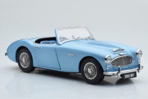 Austin-Healey 3000 Mk1 BN7 Blu Kyosho 1:18 08149HBL Pressofusione — immagine 6 di 8