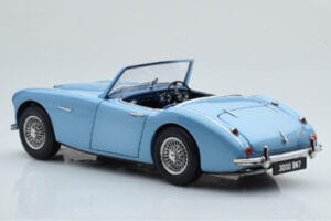 Austin-Healey 3000 Mk1 BN7 Blu Kyosho 1:18 08149HBL Pressofusione — immagine 7 di 8