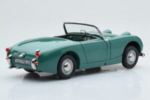 Austin-Healey Sprite Verde Kyosho 1:18 08953LG Pressofusione — immagine 4 di 8